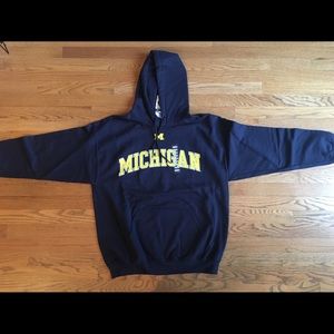 [BRAND NEW] University of Michigan Pullover Hoodie